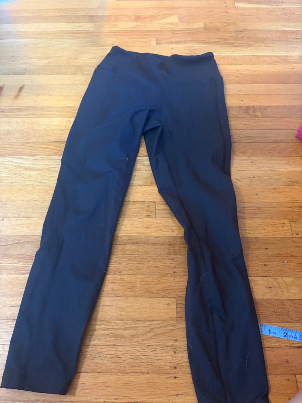 PINK Victoria’s Secret Cozy High-Waist Black Leggings – Size Small